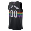 Dres Denver Nuggets Prilagođeni Nike 2025-26 City Edition Crno Swingman